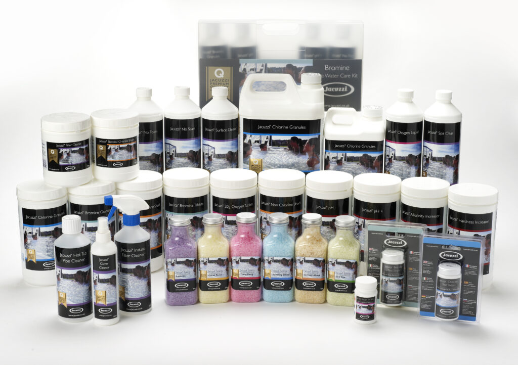 Jacuzzi Hot Tub Chemical Range